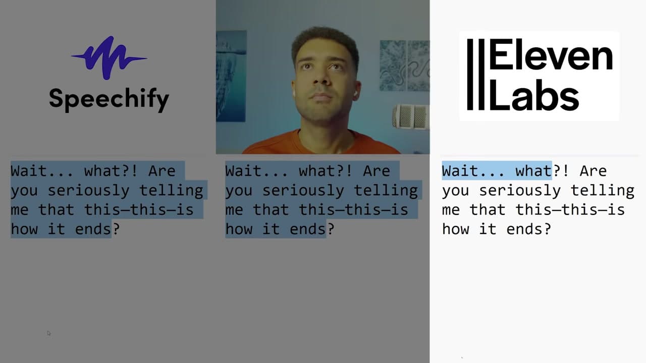 Punctuation and Timing Test Screen