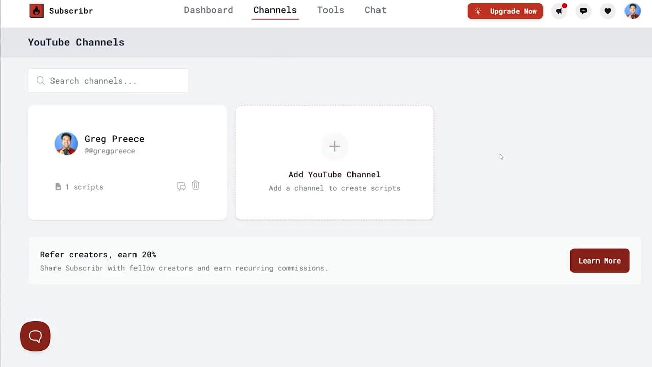 Connecting Your Channel in Subscribr AI
