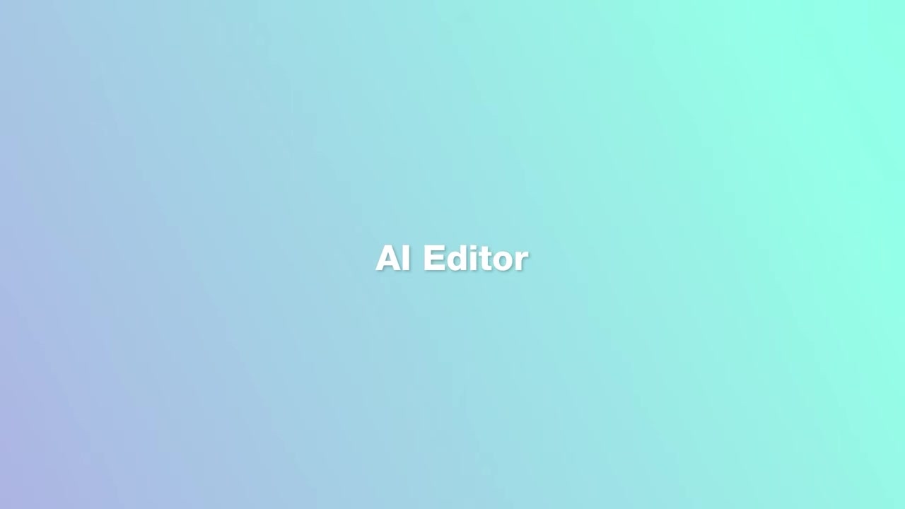 The AI Edit dialogue box suggesting context-aware sound effects
