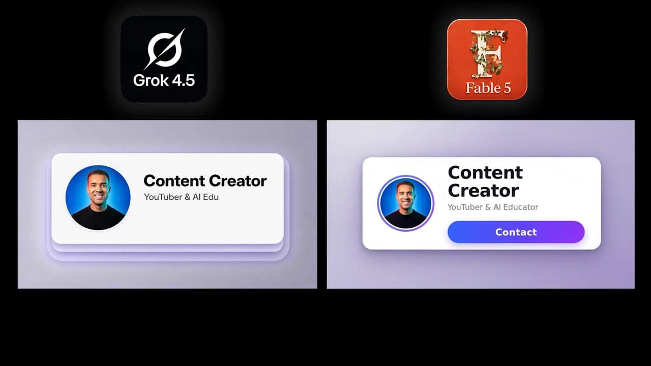 Text-to-video dashboard results comparison
