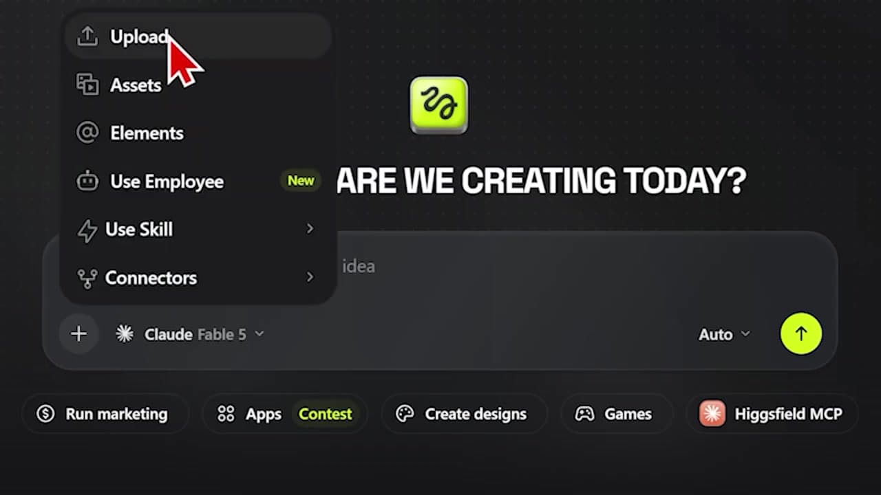 Uploading the Vox Reference Video