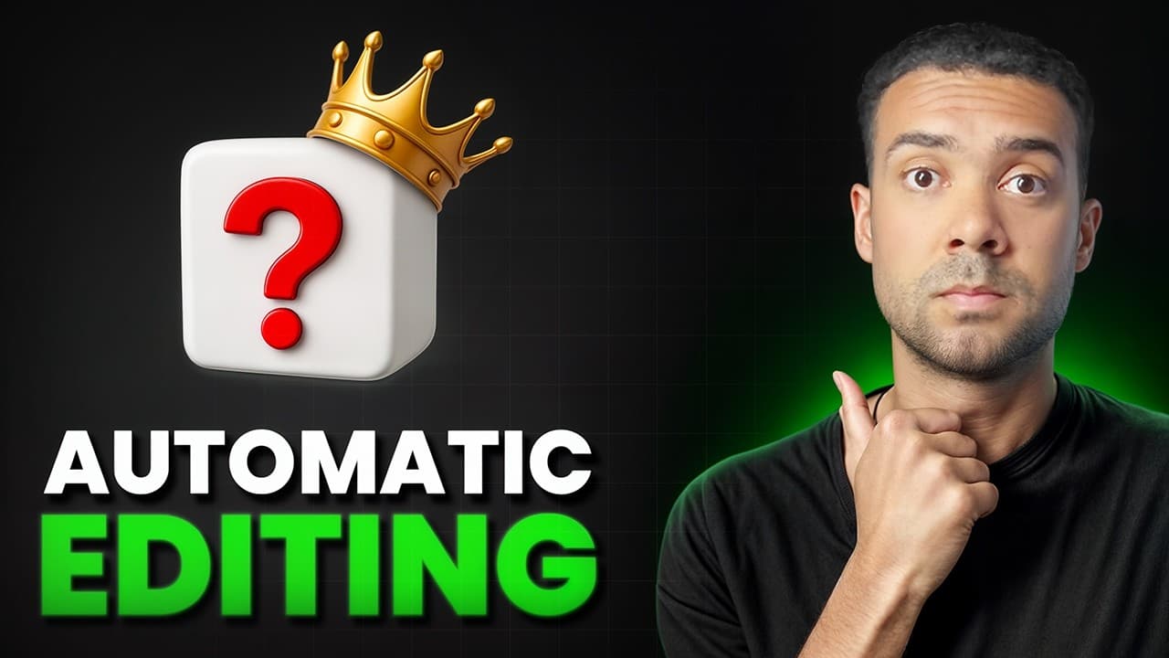 Don't Edit Videos! | I found a automatic video editing AI