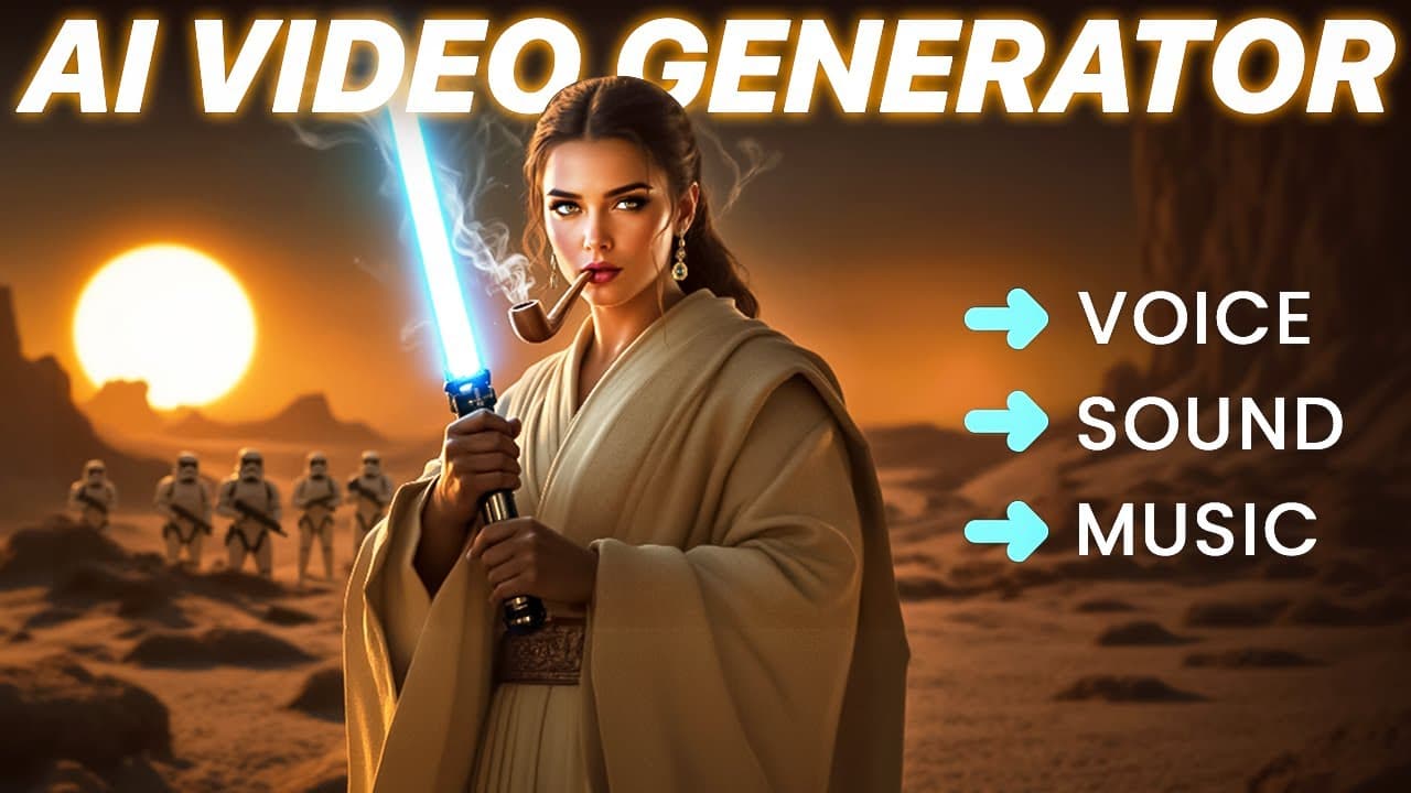 New 9-in-1 AI Video Generator is PERFECT For Beginners!