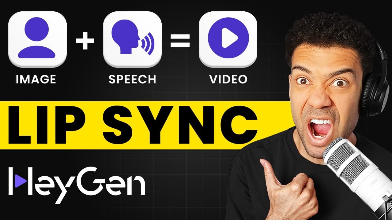 Create A Realistic Lip Sync Video From Just A Photo! - HeyGen AI Avatar