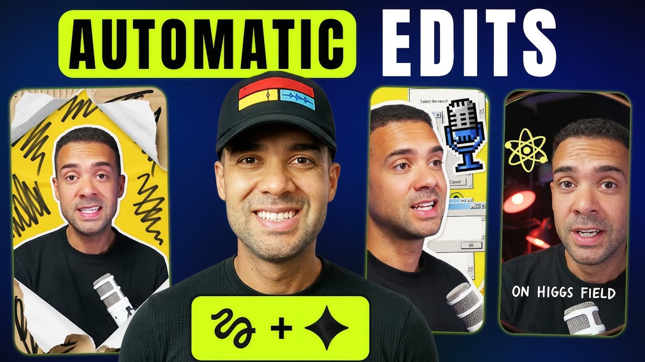 Gemini Omni + Higgsfield = INSANE Podcast Video Edits!
